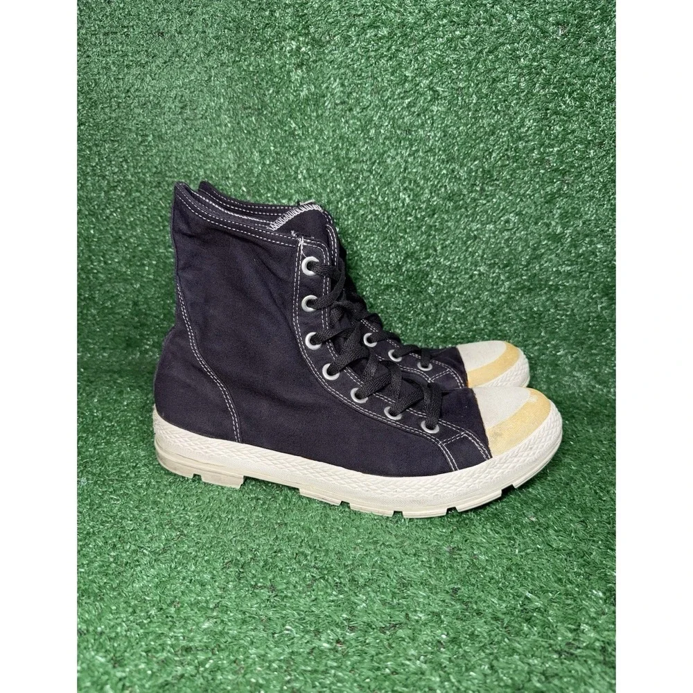 Vintage Converse Mens 11 Womens 12.5‎ Chuck All Star High Purple Lugged Sneakers